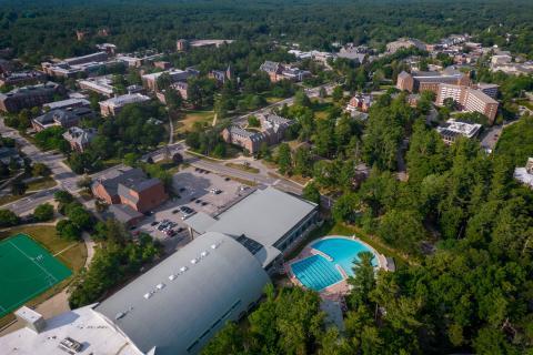 UNH Durham in the summer